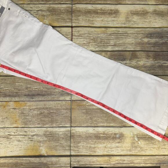 NWT Gap White Long & Lean Reissue Lowrise Bootcut Womens Sz 8 Short - Picture 6 of 8